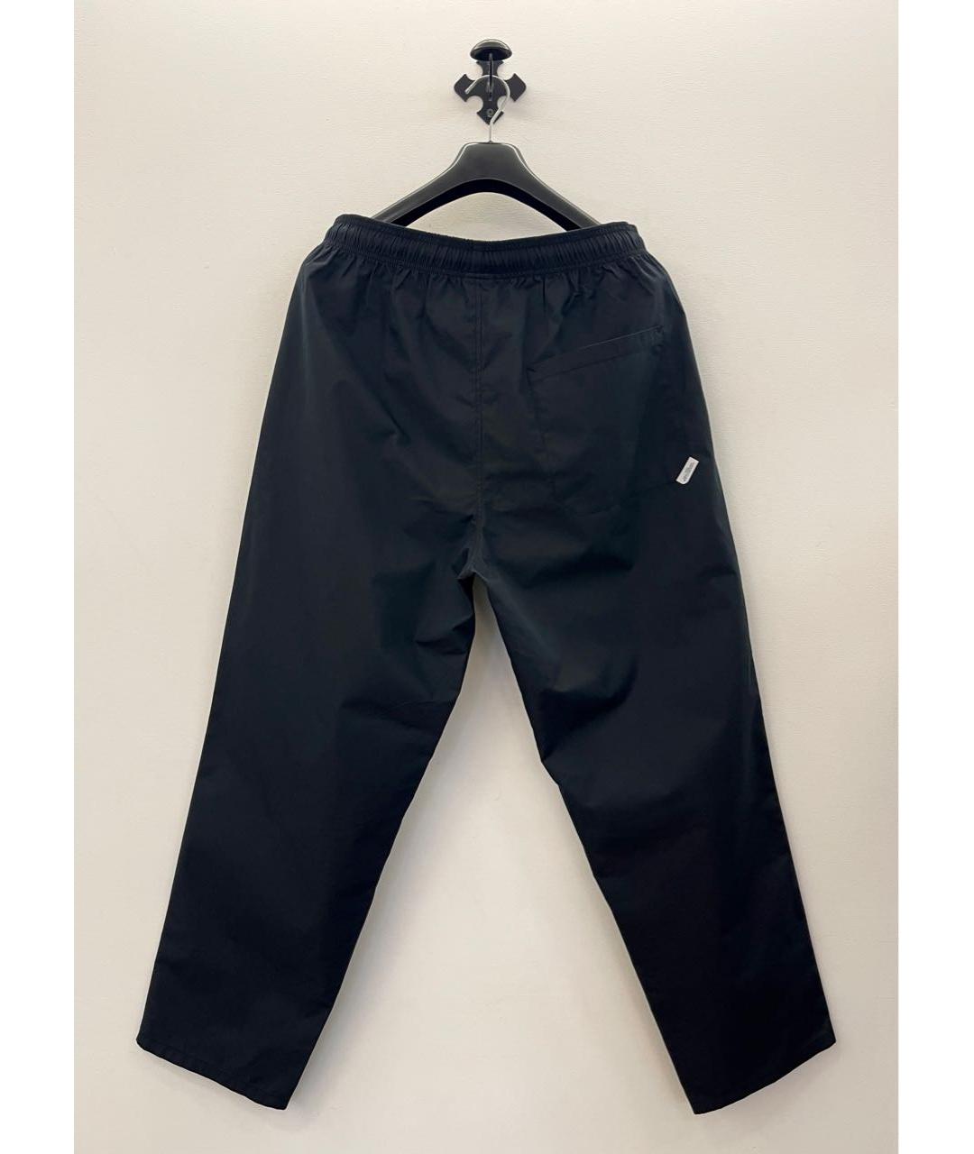 WTAPS Черные хлопковые повседневные брюки, фото 4