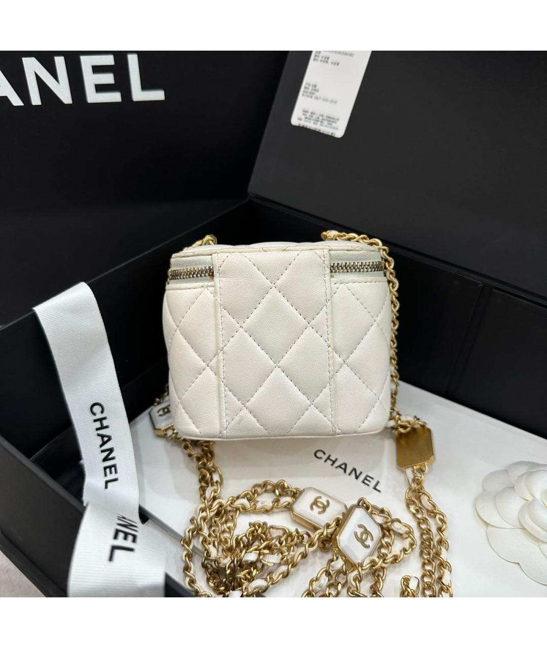 CHANEL Бежевая замшевая сумка через плечо, фото 5