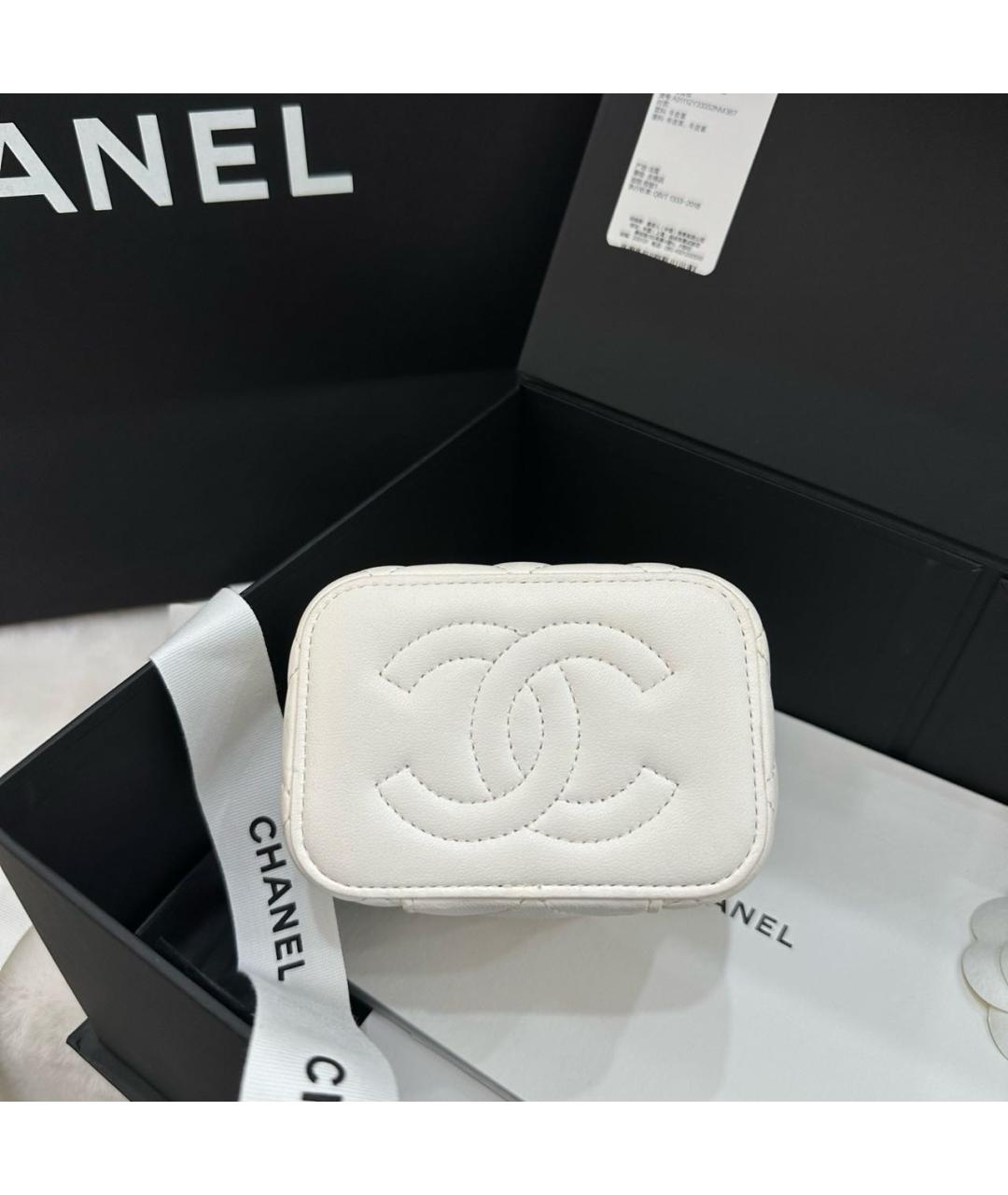 CHANEL Бежевая замшевая сумка через плечо, фото 4