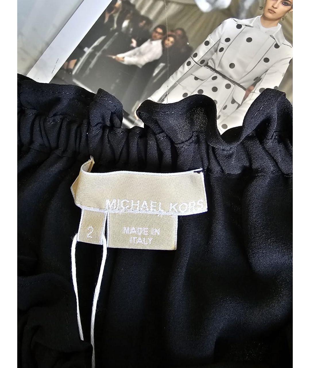 MICHAEL KORS Черная блузы, фото 6