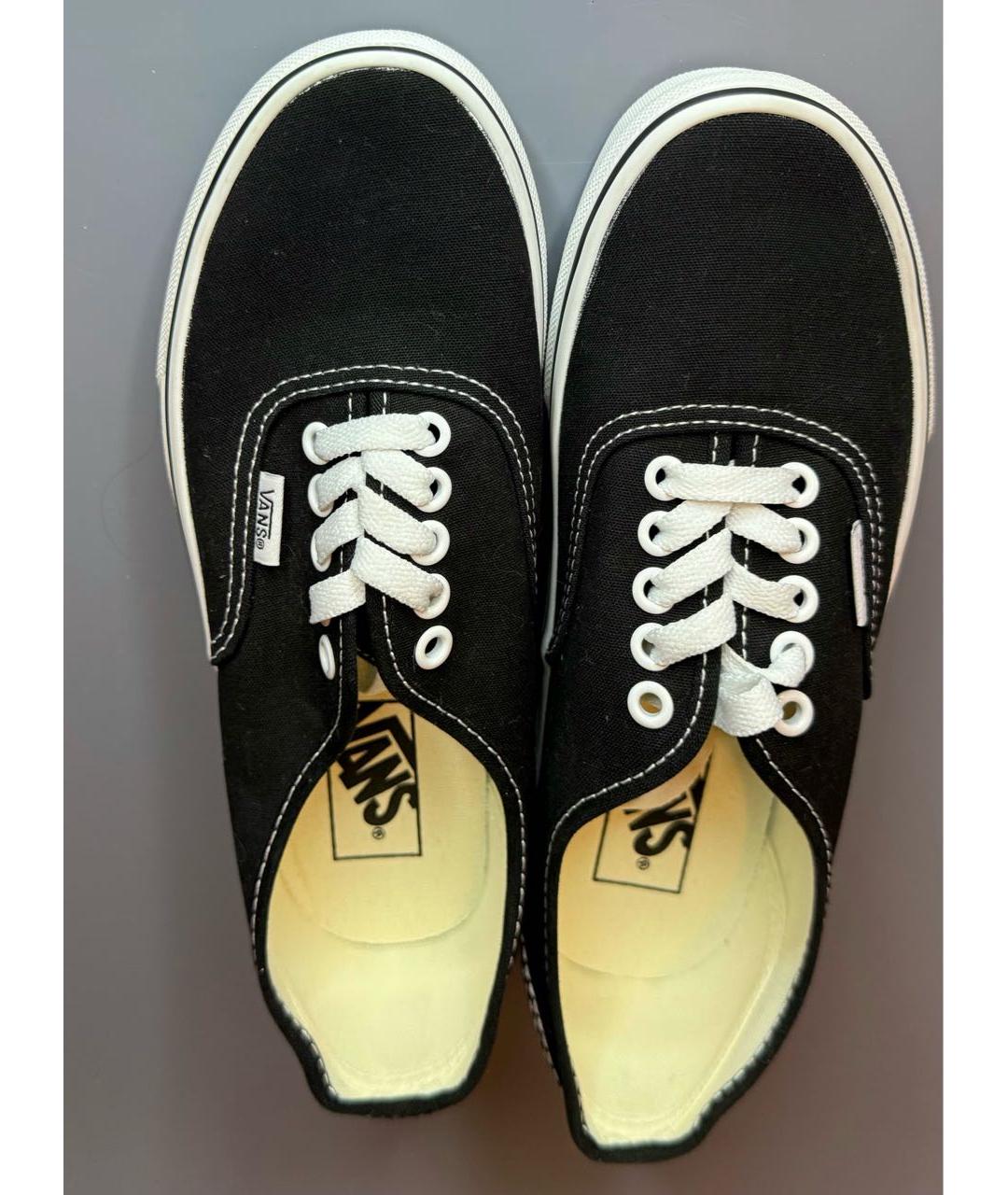 VANS Черные текстильные кеды, фото 3