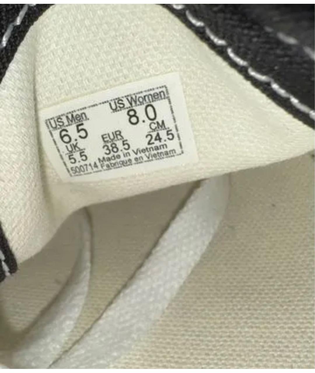 VANS Черные текстильные кеды, фото 5