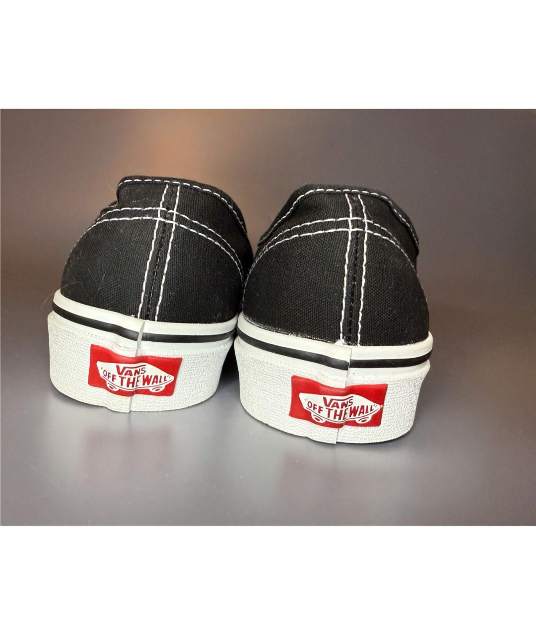 VANS Черные текстильные кеды, фото 4