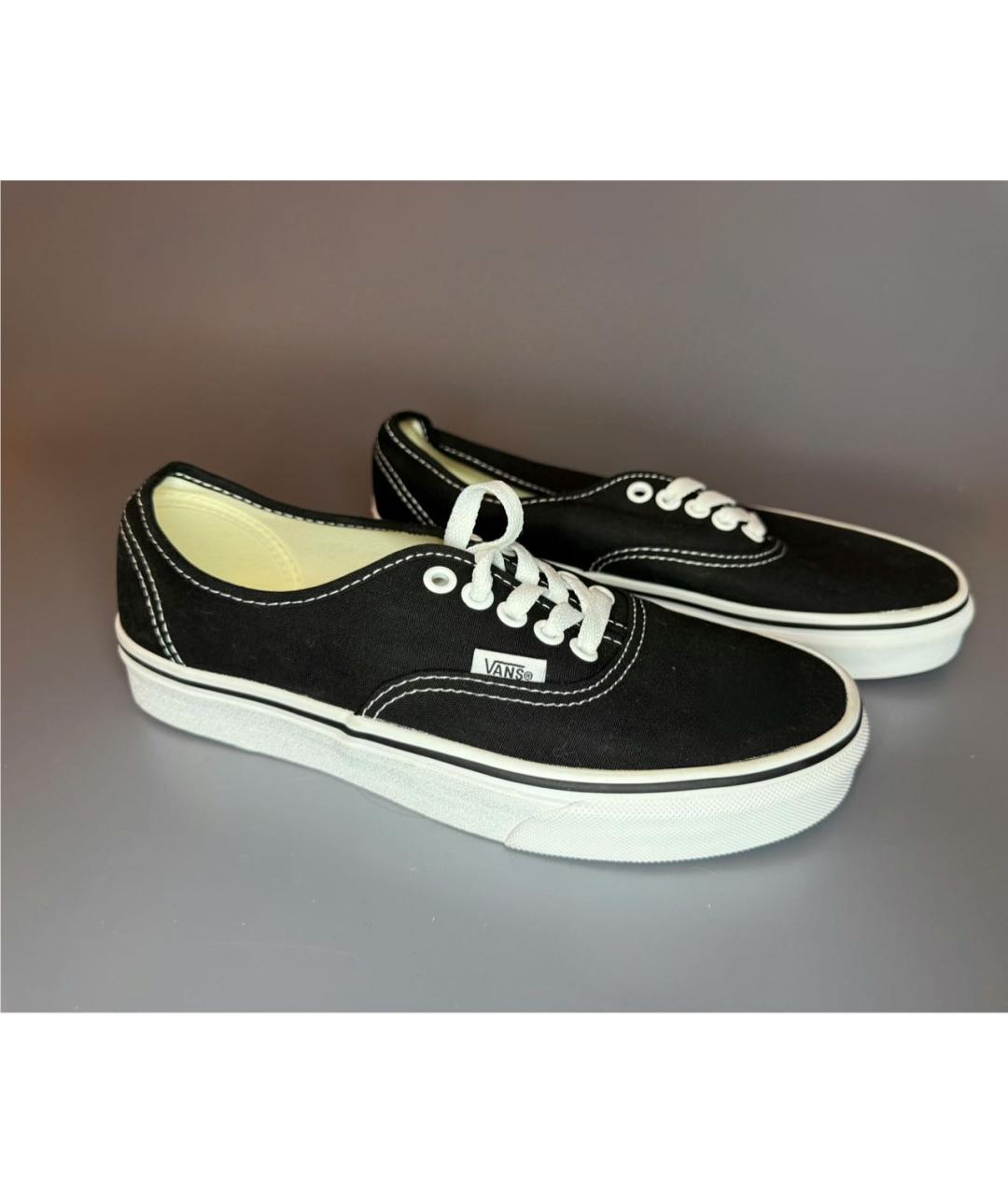 VANS Черные текстильные кеды, фото 7