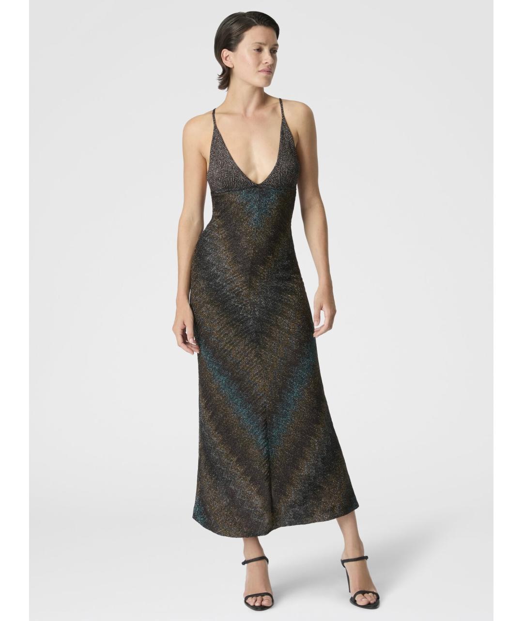 MISSONI Мульти вискозное повседневное платье, фото 2