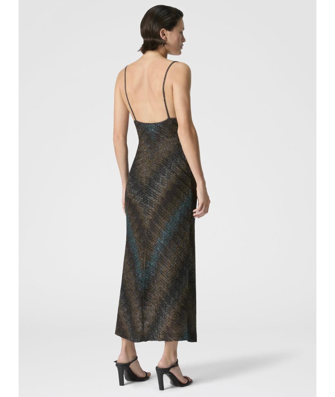 MISSONI Мульти вискозное повседневное платье, фото 3