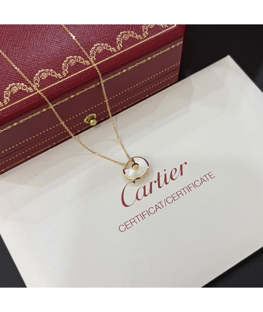 CARTIER Золотое колье из желтого золота, фото 3