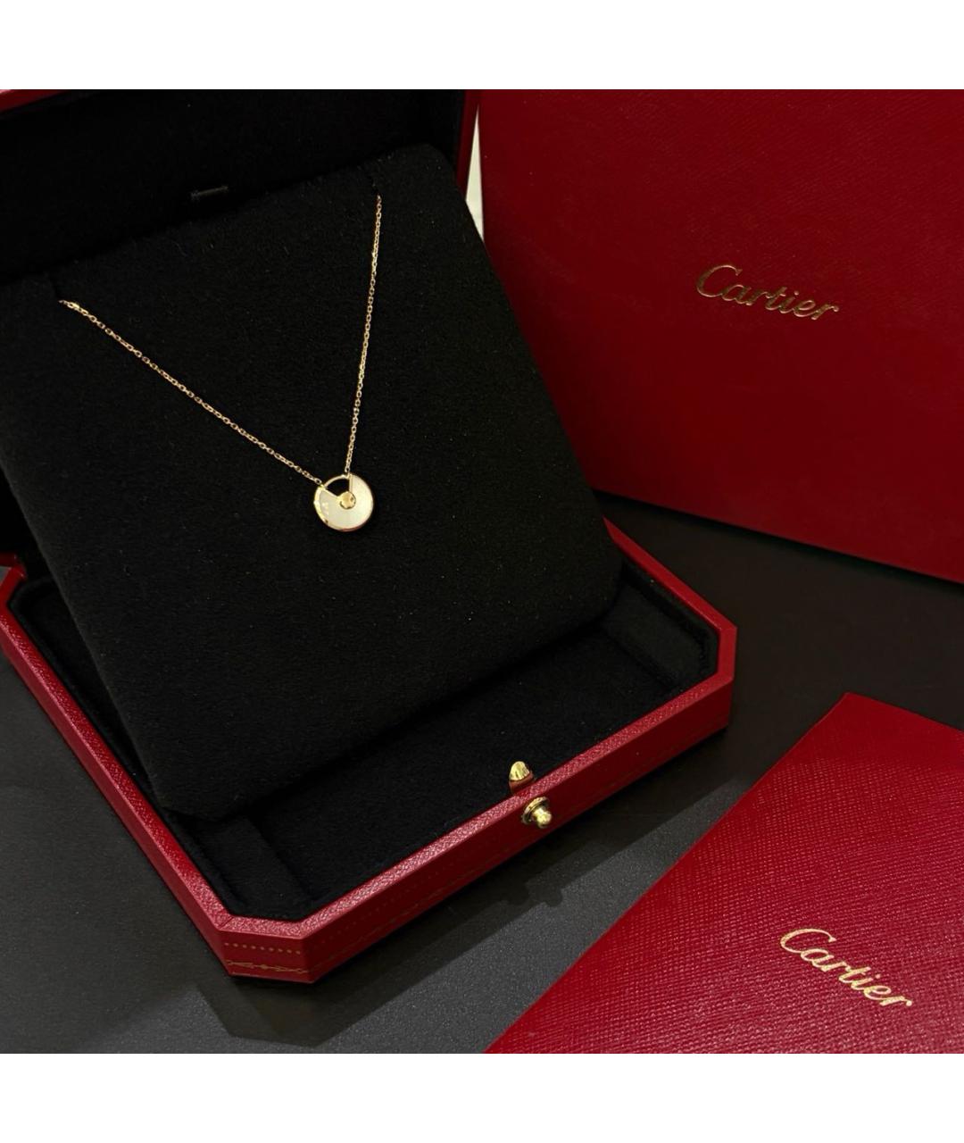 CARTIER Золотое колье из желтого золота, фото 4