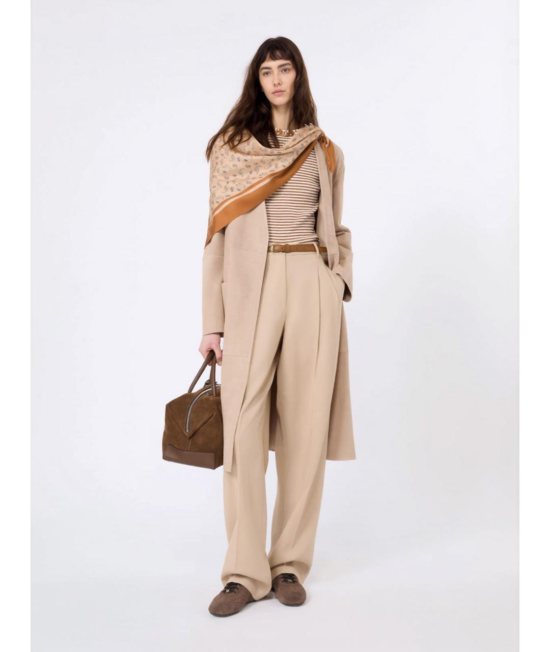 MAX MARA STUDIO Мульти вискозная водолазка, фото 3
