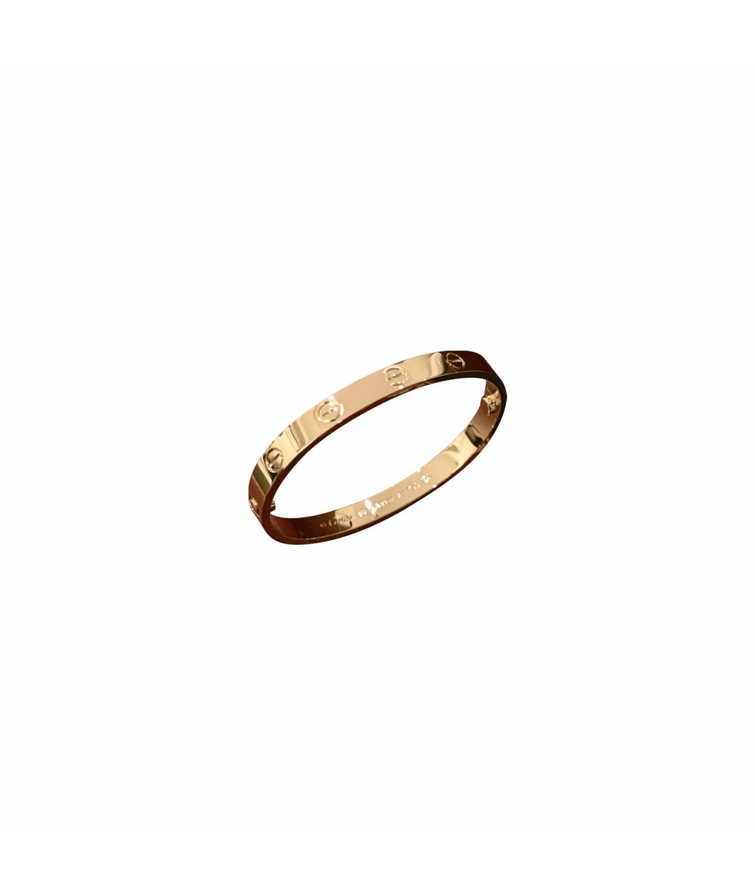 CARTIER Золотой браслет из розового золота, фото 1
