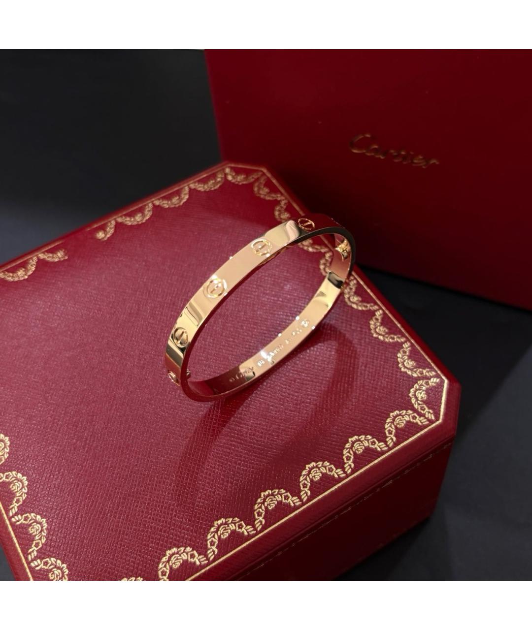 CARTIER Золотой браслет из розового золота, фото 4