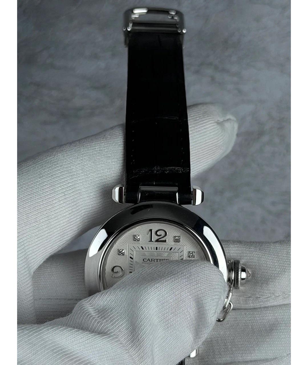 CARTIER Белые часы из белого золота, фото 6