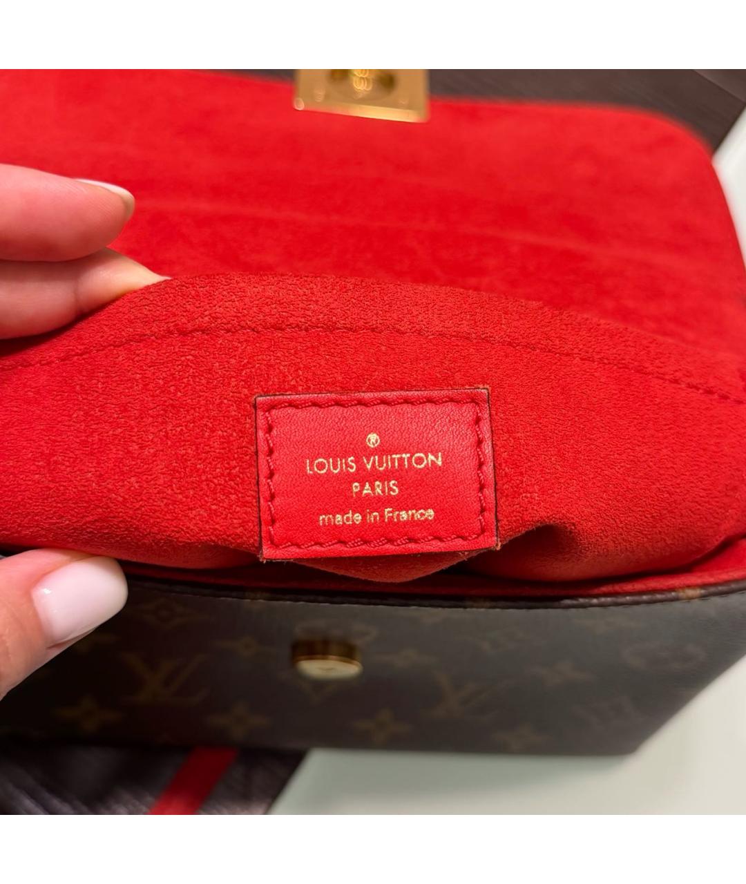 LOUIS VUITTON Коричневая сумка через плечо, фото 4