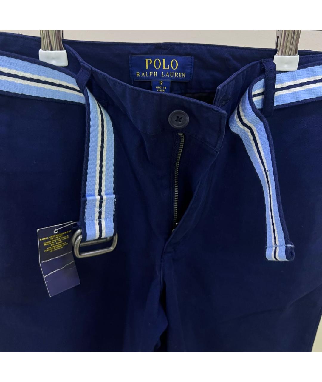 POLO RALPH LAUREN Темно-синие брюки и шорты, фото 3