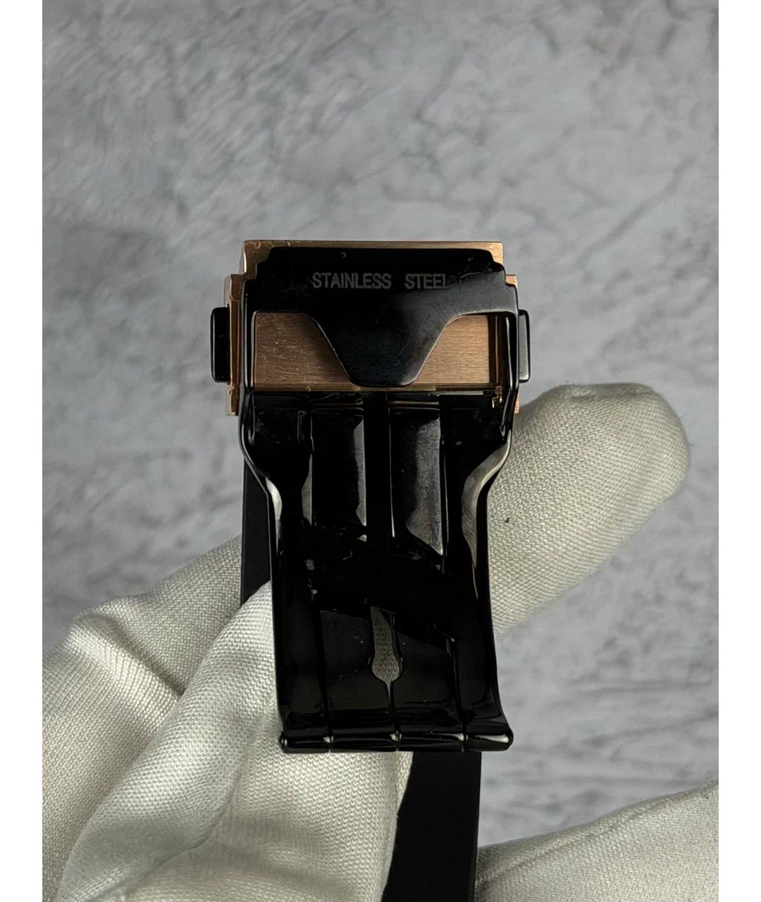 HUBLOT Черные часы из розового золота, фото 7
