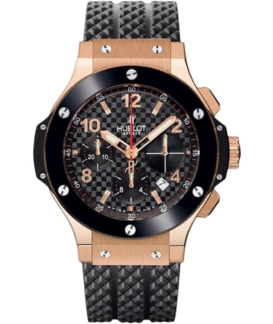 HUBLOT Черные часы из розового золота, фото 1