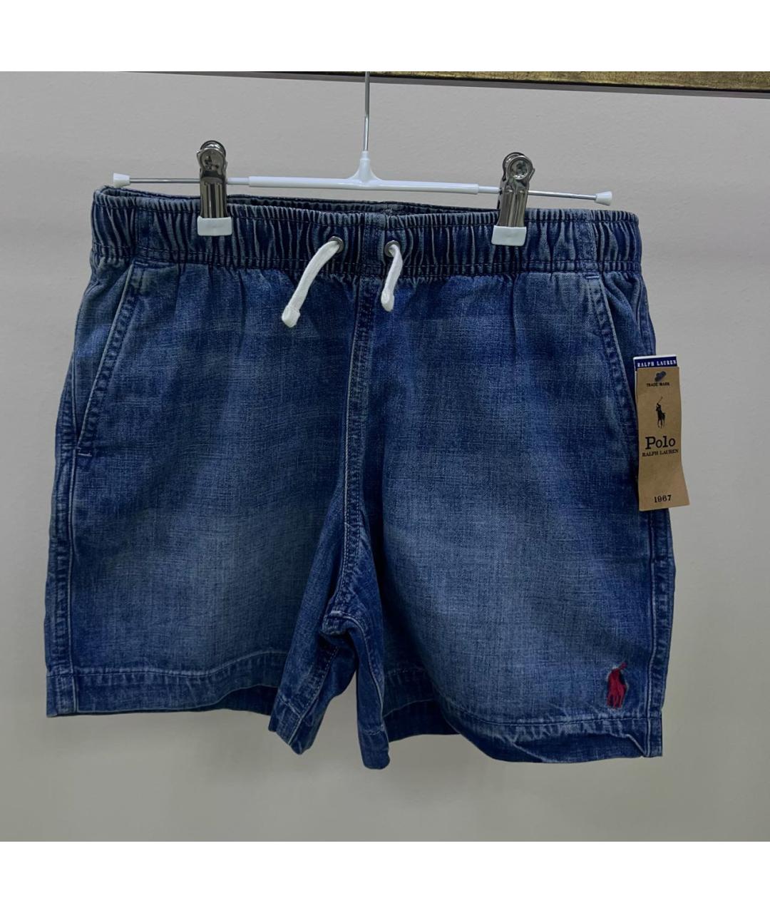 POLO RALPH LAUREN Синие деним брюки и шорты, фото 4