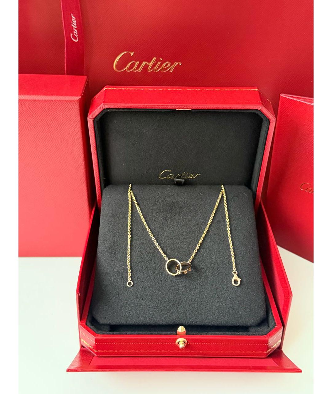 CARTIER Золотое колье из розового золота, фото 3