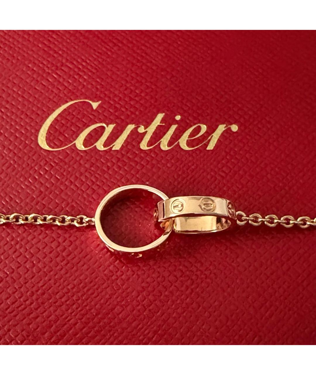CARTIER Золотое колье из розового золота, фото 4