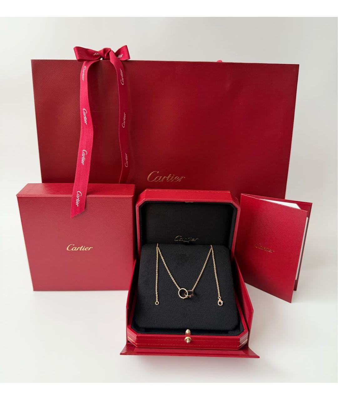 CARTIER Золотое колье из розового золота, фото 2