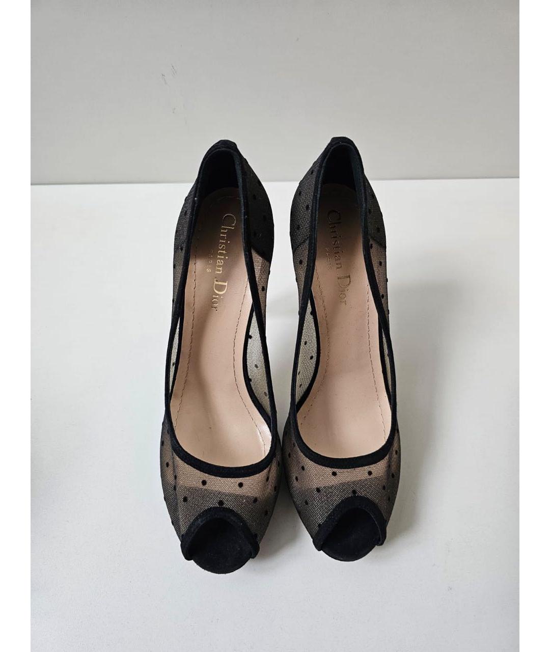 CHRISTIAN DIOR Черные туфли, фото 3