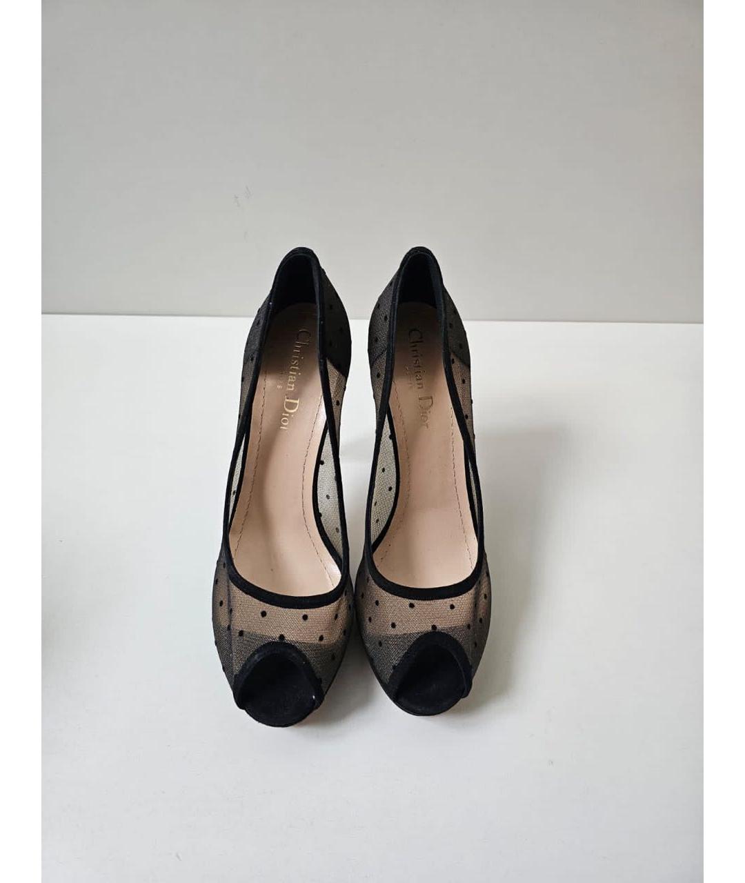 CHRISTIAN DIOR Черные туфли, фото 4