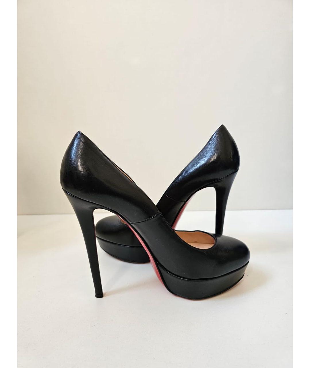 CHRISTIAN LOUBOUTIN Черные туфли, фото 5