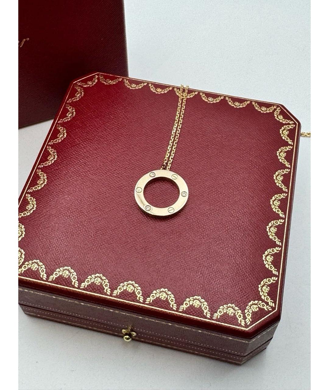 CARTIER Золотое колье из розового золота, фото 5