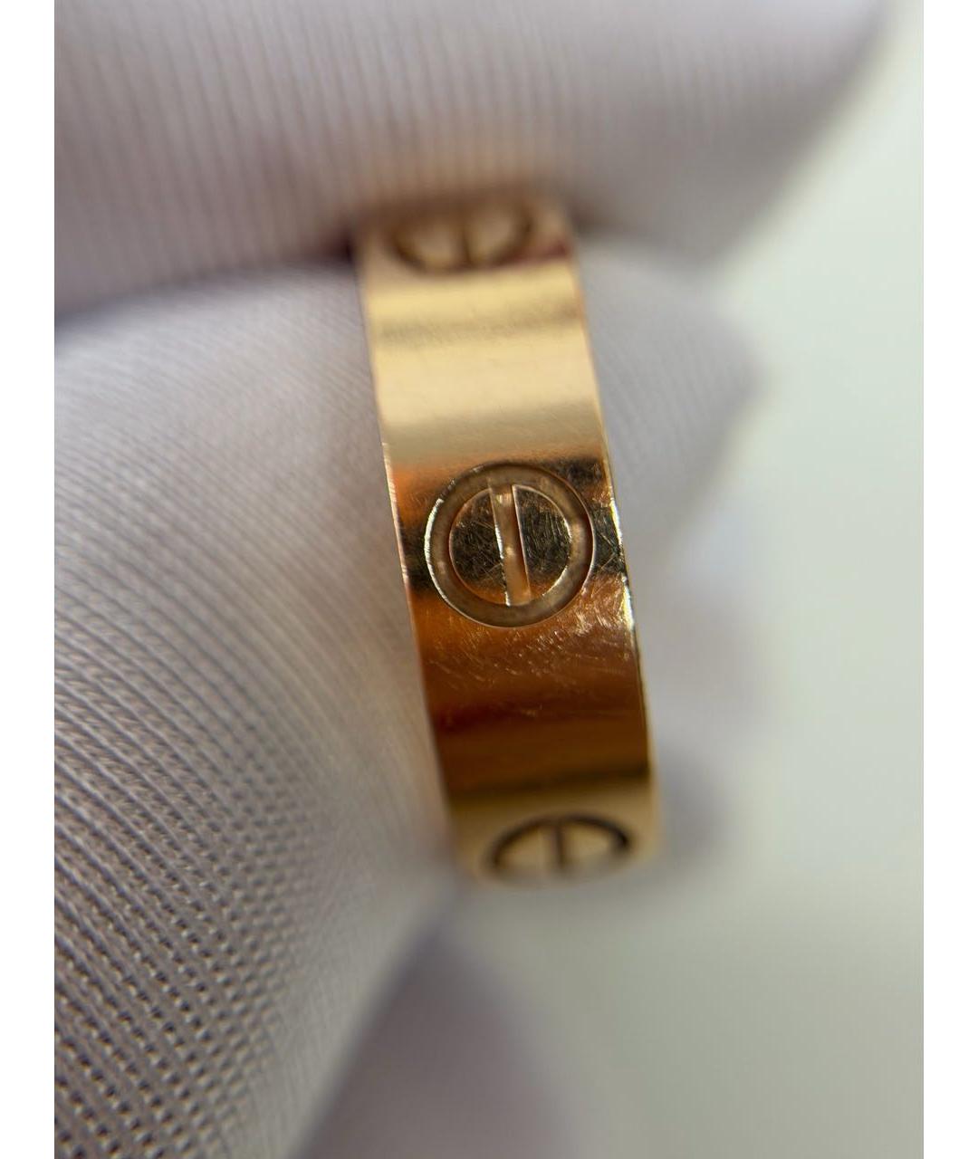 CARTIER Золотое кольцо из розового золота, фото 5