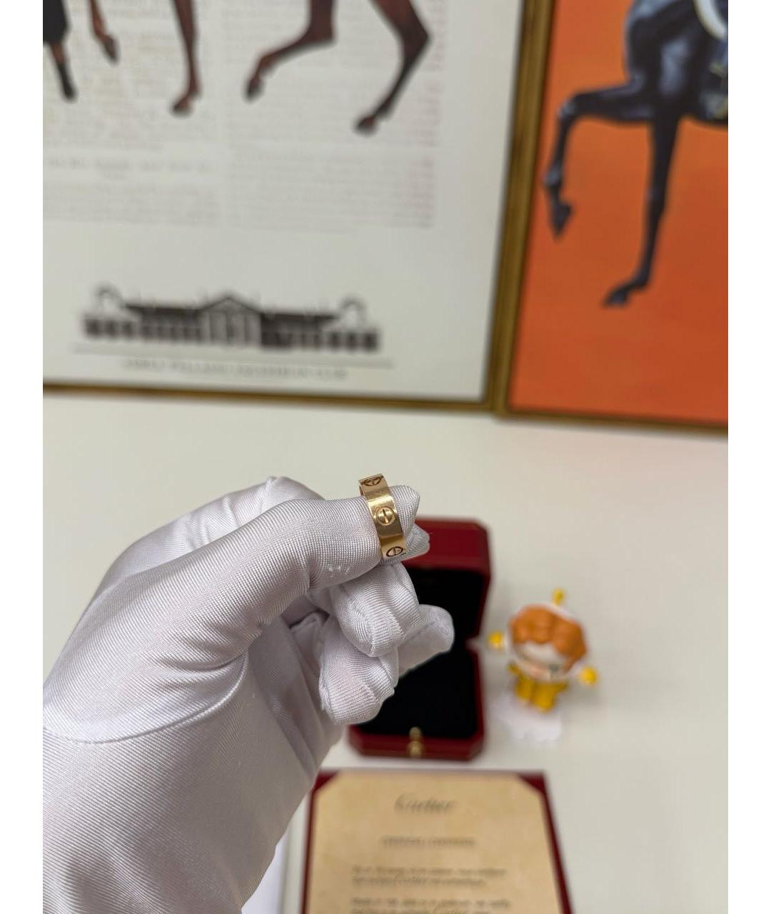 CARTIER Золотое кольцо из розового золота, фото 3