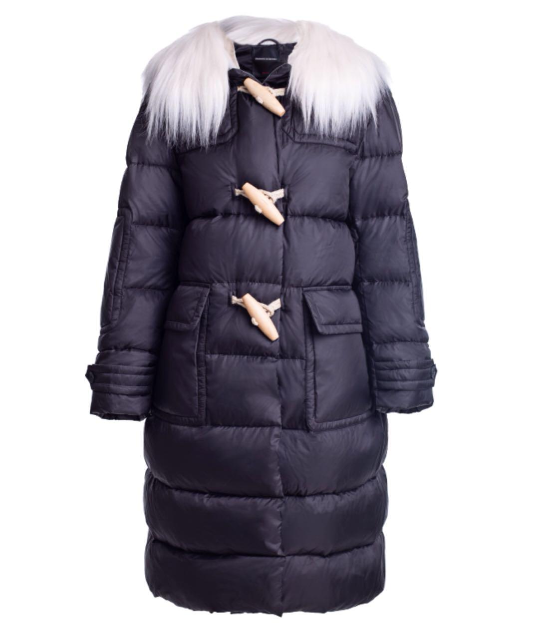 ERMANNO SCERVINO Черная полиэстеровая куртка, фото 1