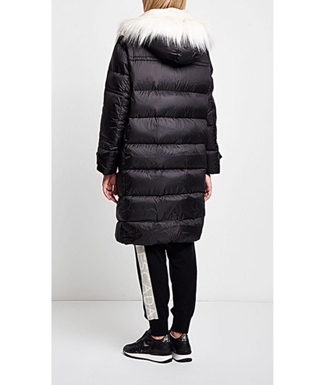 ERMANNO SCERVINO Черная полиэстеровая куртка, фото 3