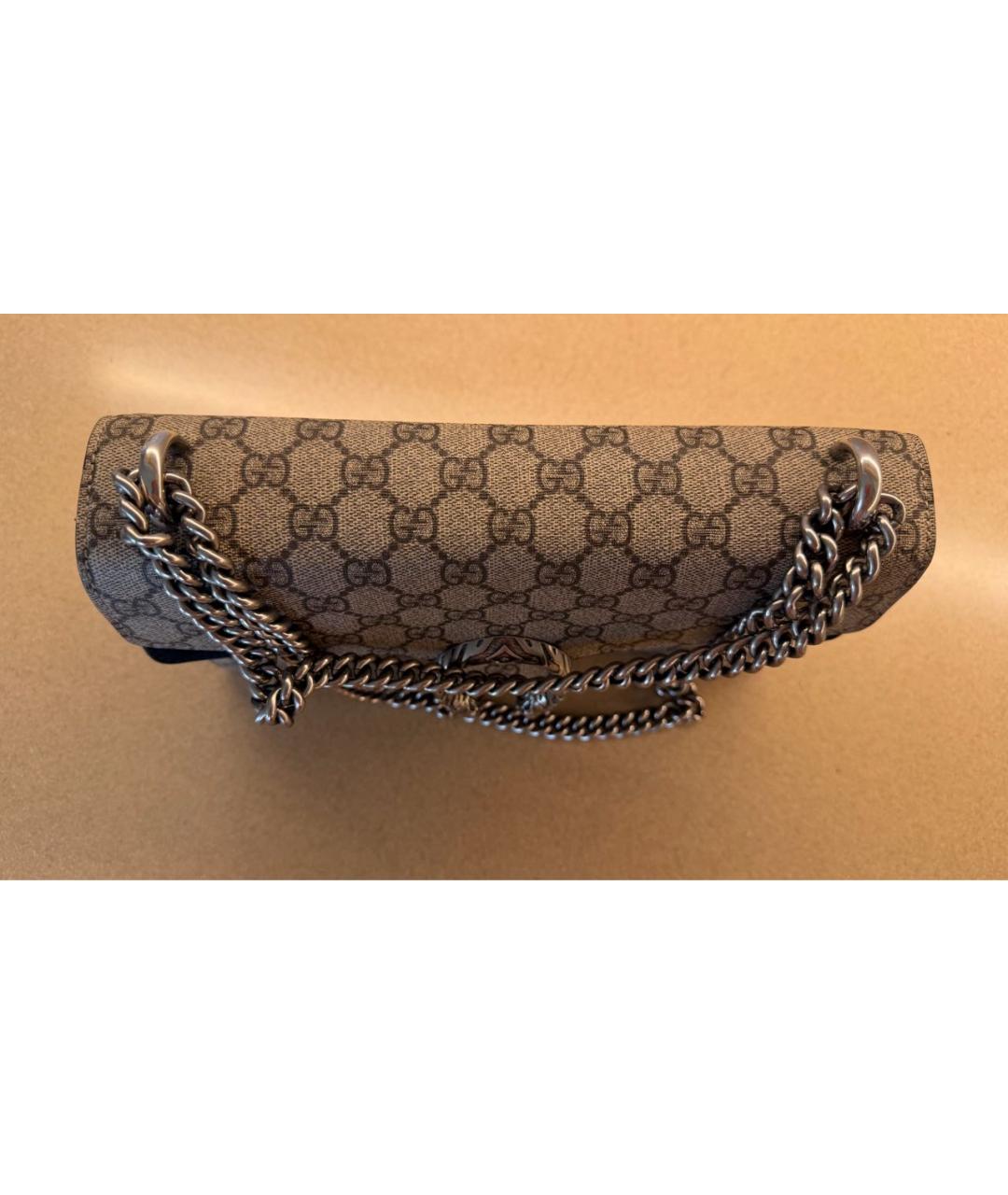 GUCCI Коричневая сумка тоут, фото 2