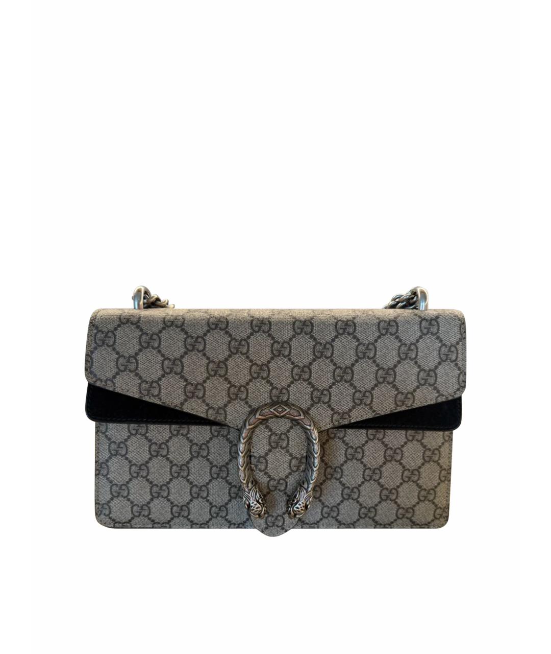 GUCCI Коричневая сумка тоут, фото 1