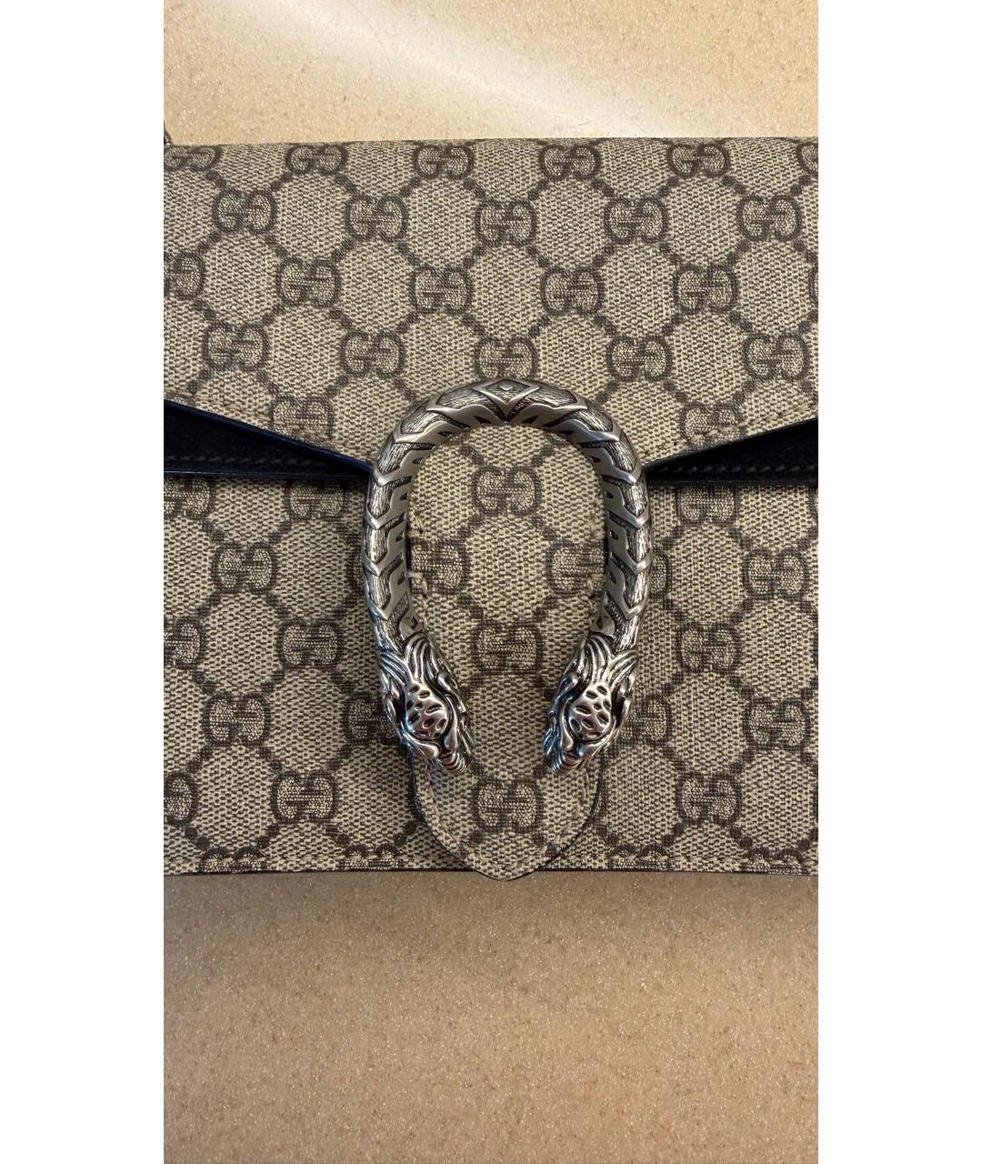 GUCCI Коричневая сумка тоут, фото 7