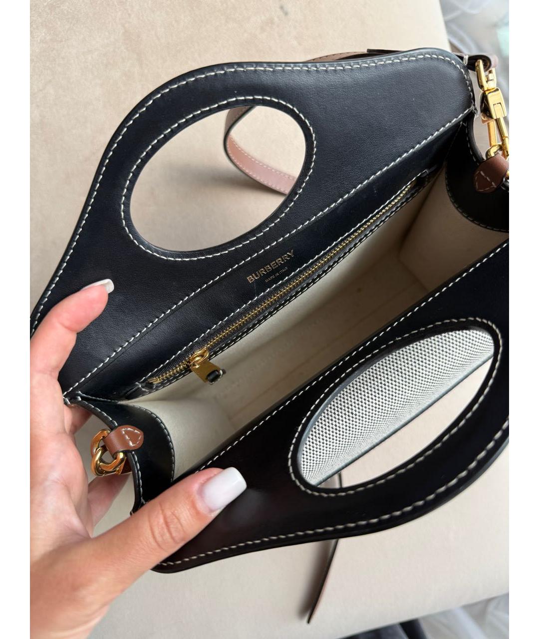 BURBERRY Мульти тканевая сумка через плечо, фото 4