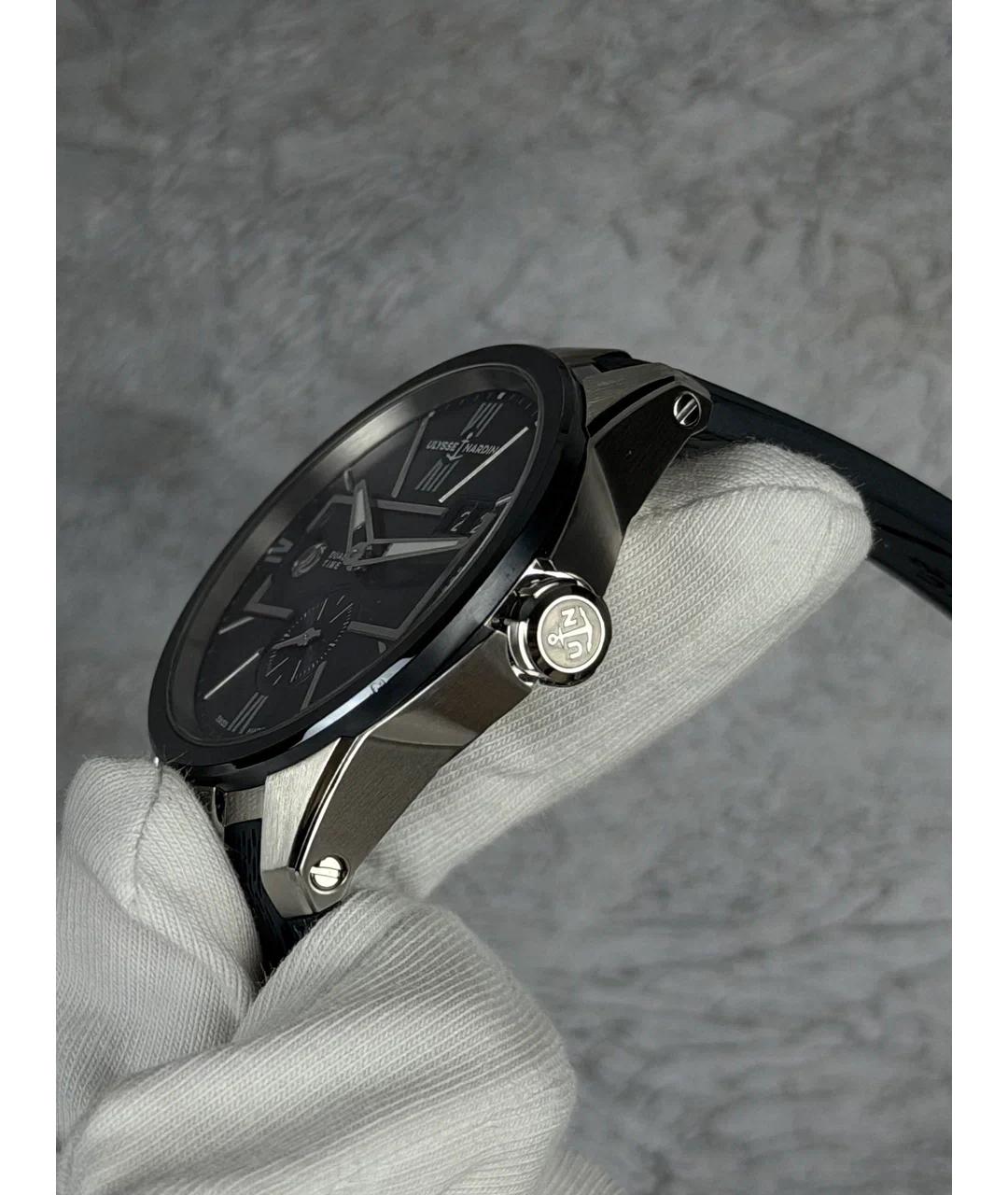 Ulysse Nardin Синие металлические часы, фото 3