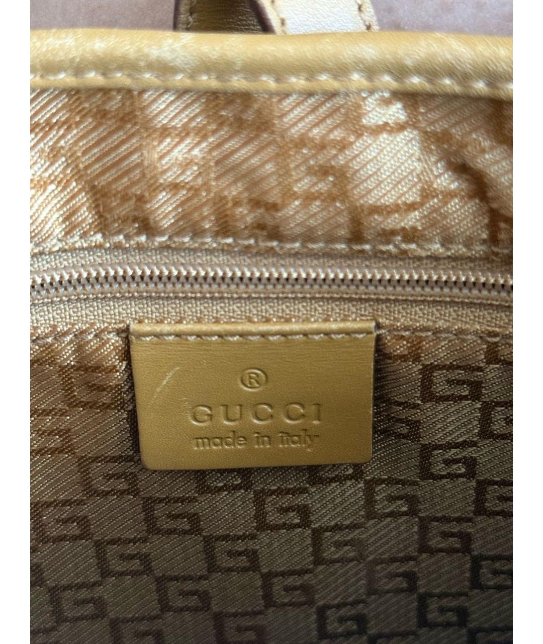 GUCCI Коралловая замшевая сумка с короткими ручками, фото 5