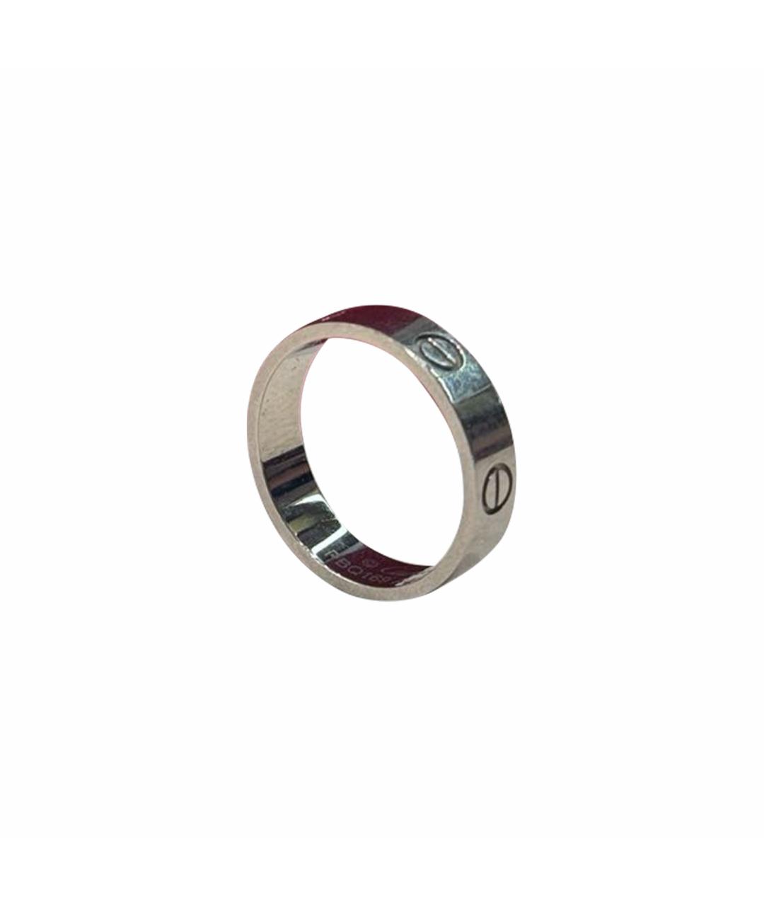 CARTIER Серебряное кольцо из белого золота, фото 1