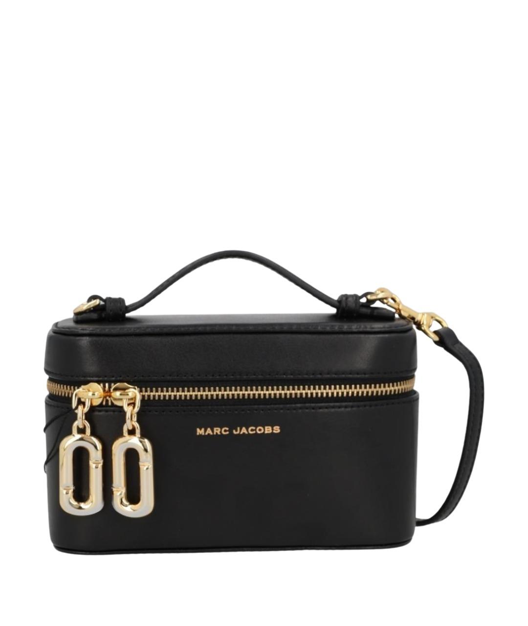 MARC JACOBS Черная кожаная сумка через плечо, фото 1