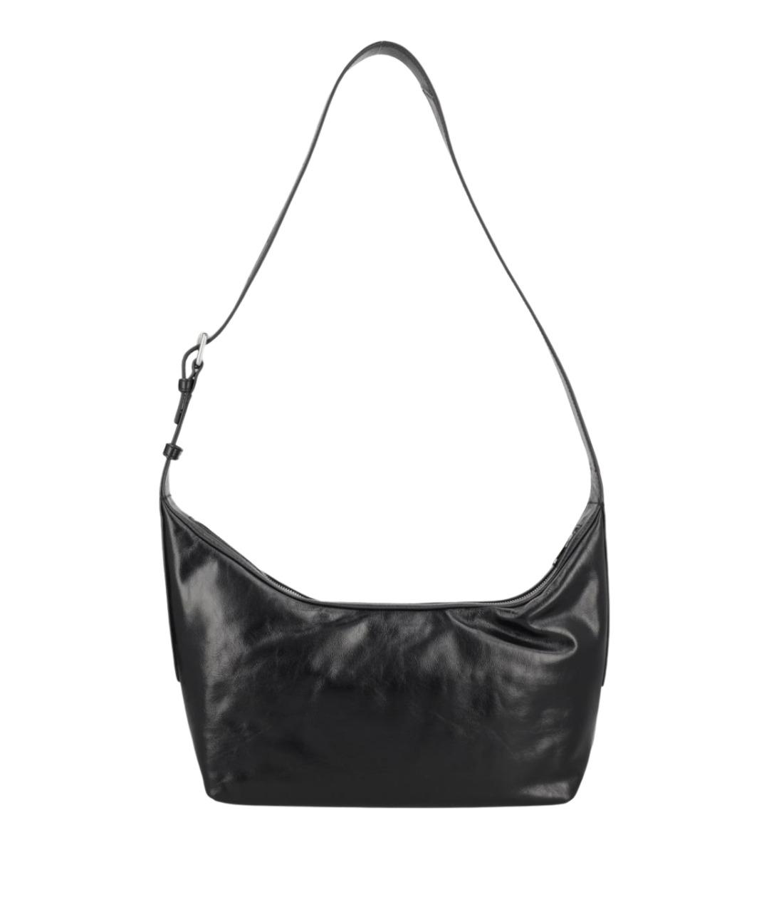 ALEXANDER WANG Черная кожаная сумка через плечо, фото 2