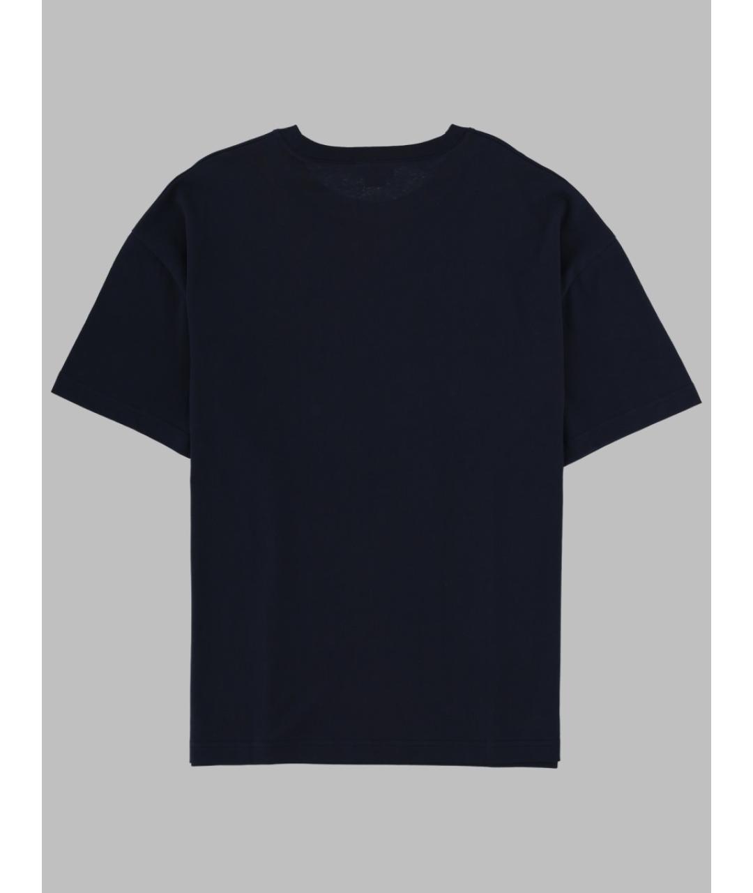 A.P.C. Черная хлопковая футболка, фото 2