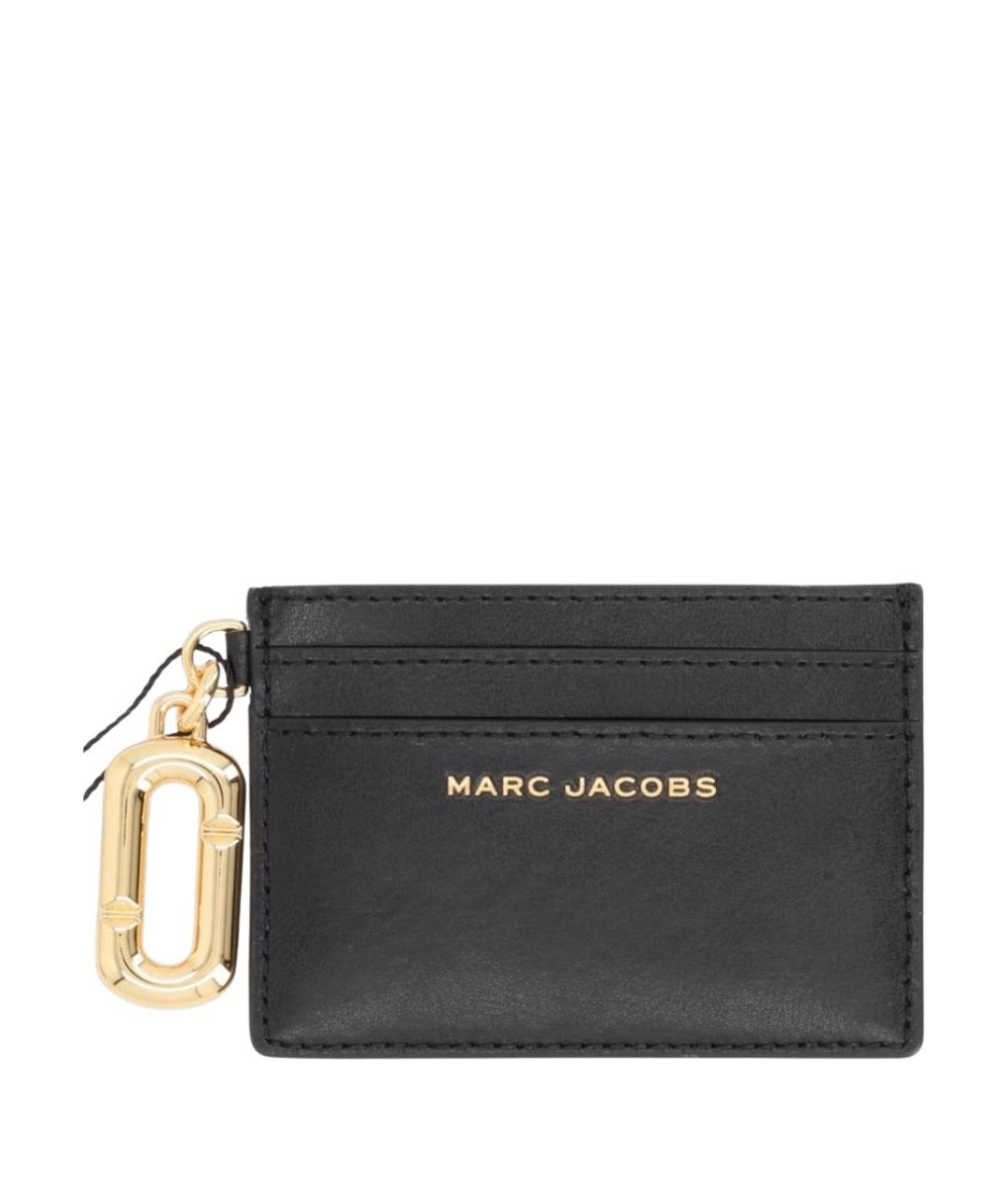 MARC JACOBS Черный кожаный кардхолдер, фото 1