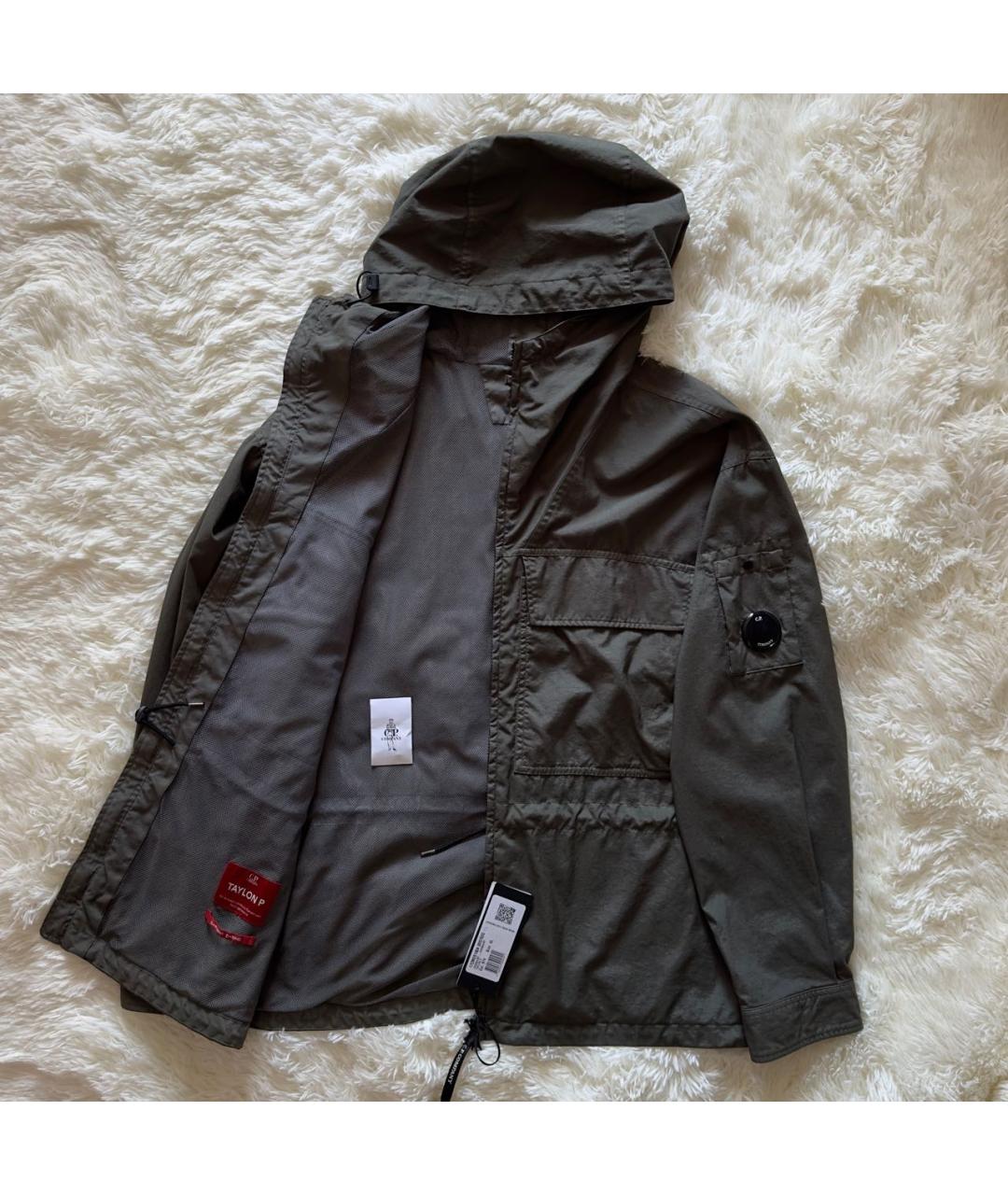 CP COMPANY Зеленая полиамидовая куртка, фото 2