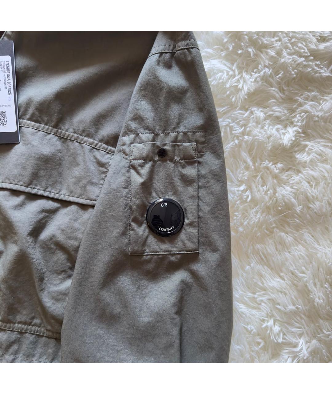 CP COMPANY Зеленая полиамидовая куртка, фото 4