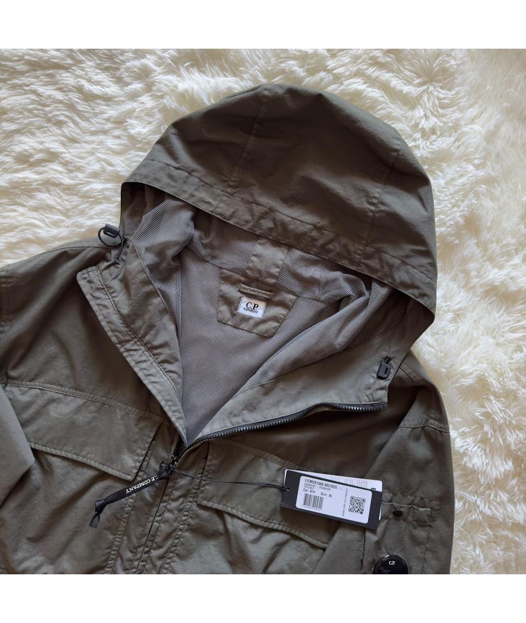 CP COMPANY Зеленая полиамидовая куртка, фото 3