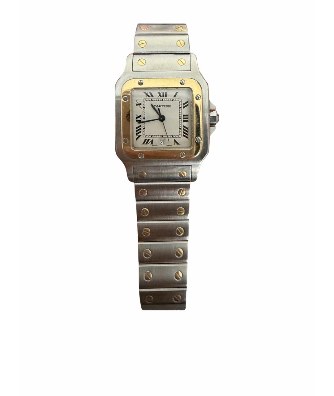 CARTIER Серые часы из желтого золота, фото 1