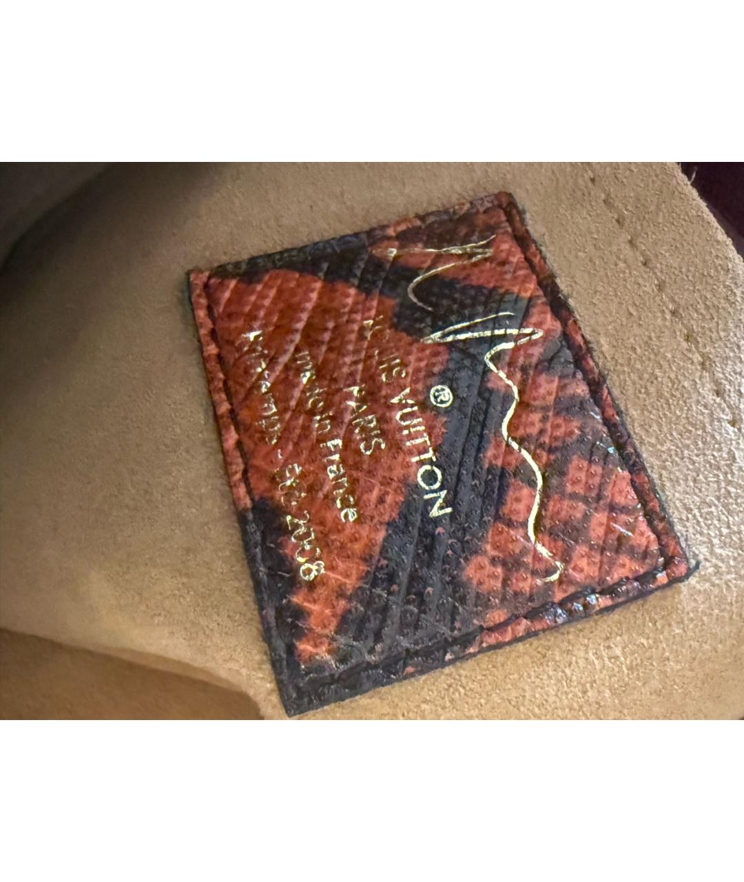 LOUIS VUITTON Бордовая сумка с короткими ручками, фото 8