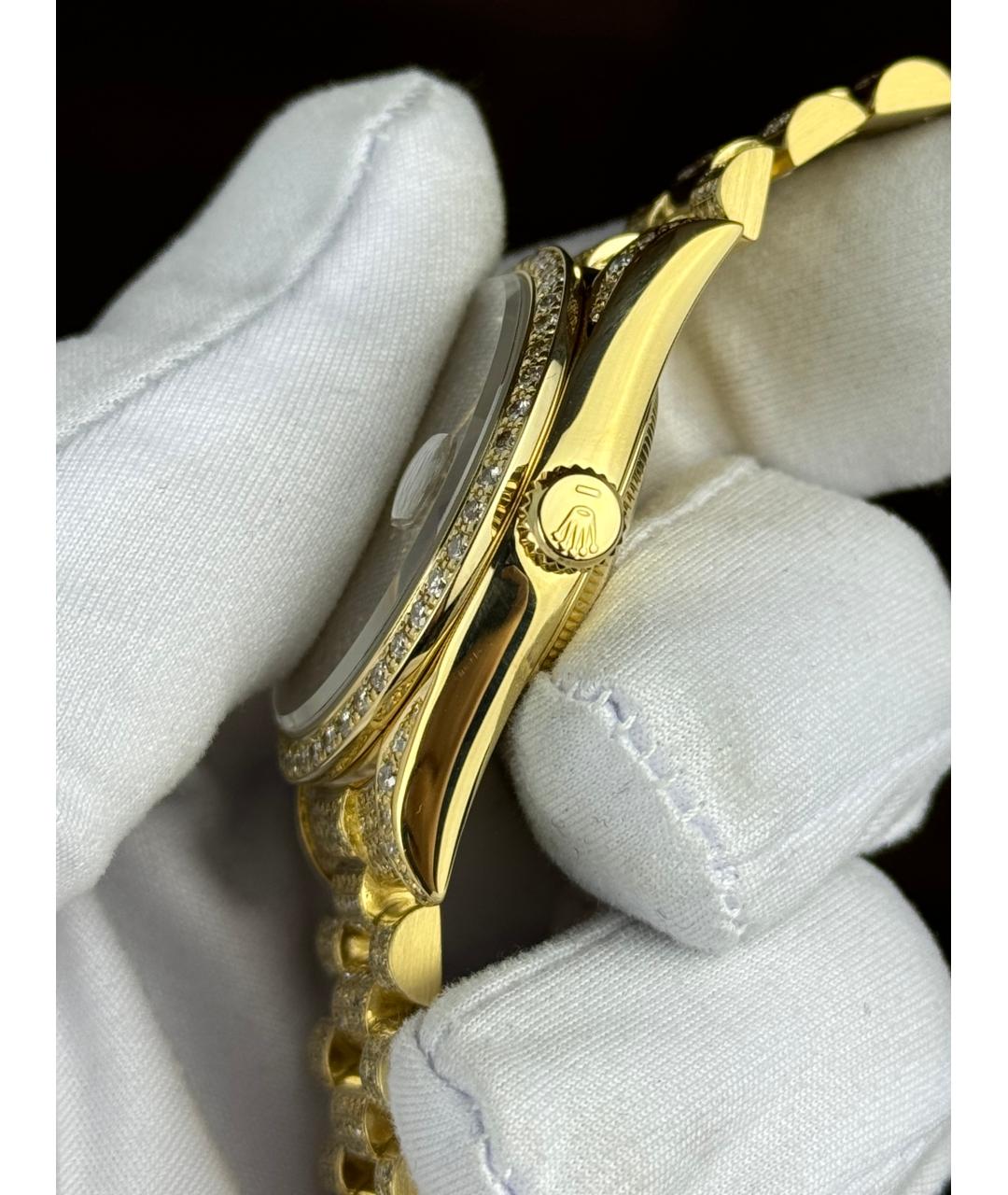 ROLEX Золотые часы из желтого золота, фото 5