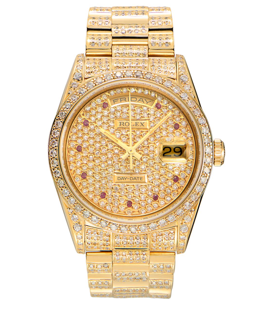 ROLEX Золотые часы из желтого золота, фото 1